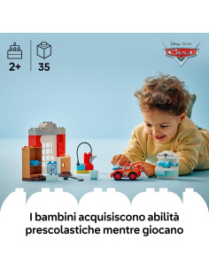 Lego Duplo Disney - La visita di McQueen all'officina di Doc 2