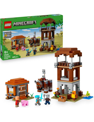 Lego Minecraft - L'avamposto del saccheggiatore...
