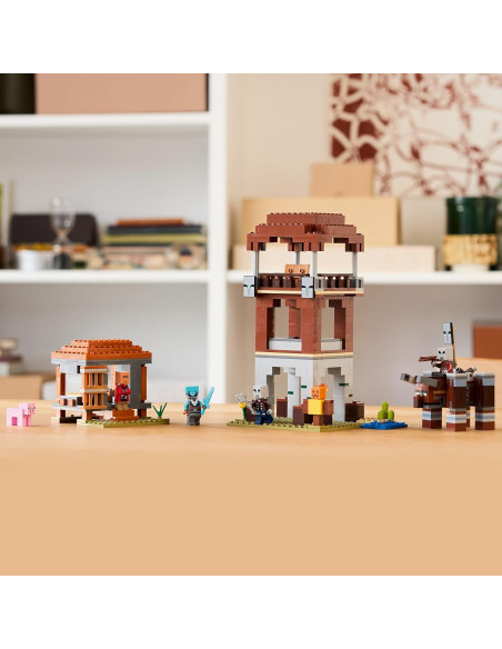 Lego Minecraft - L'avamposto del saccheggiatore e predone