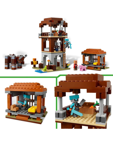 Lego Minecraft - L'avamposto del saccheggiatore e predone
