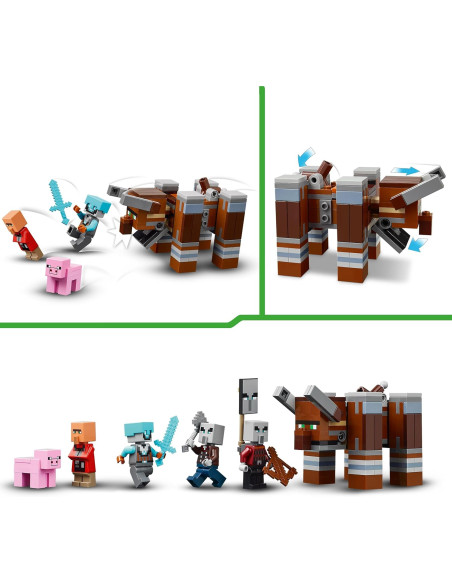 Lego Minecraft - L'avamposto del saccheggiatore e predone