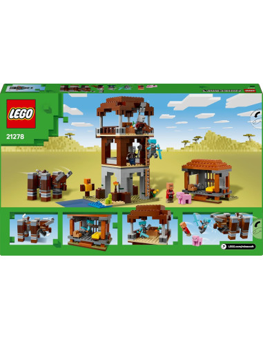 Lego Minecraft - L'avamposto del saccheggiatore...