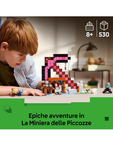 Lego Minecraft - La miniera delle piccozze
