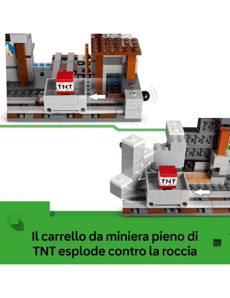 Lego Minecraft - La miniera delle piccozze