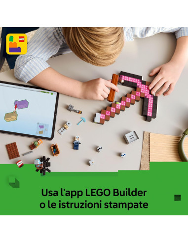 Lego Minecraft - La miniera delle piccozze
