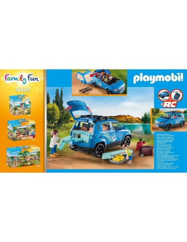Playmobil roulotte con Auto