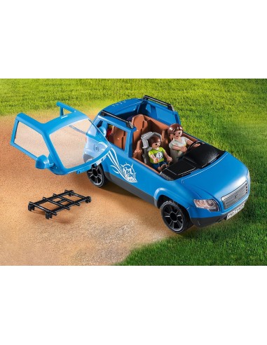 Playmobil roulotte con Auto