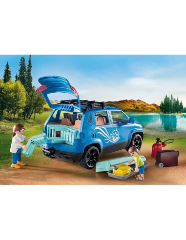 Playmobil roulotte con Auto