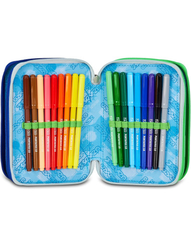 Seven - Astuccio 3 zip Write Down Metal