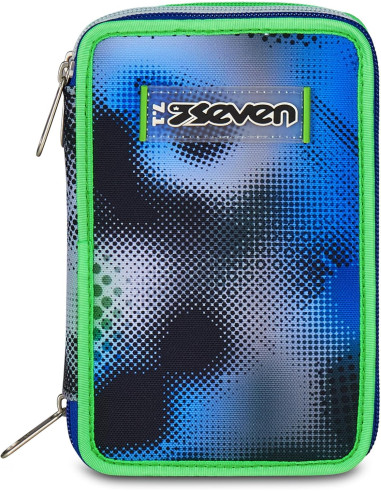 Seven - Astuccio 3 zip Write Down Metal