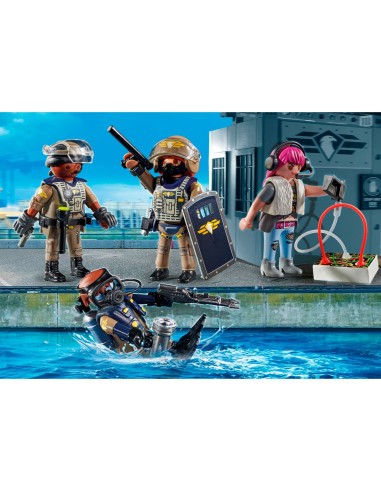 Playmobil Unità speciale - set 4 personaggi