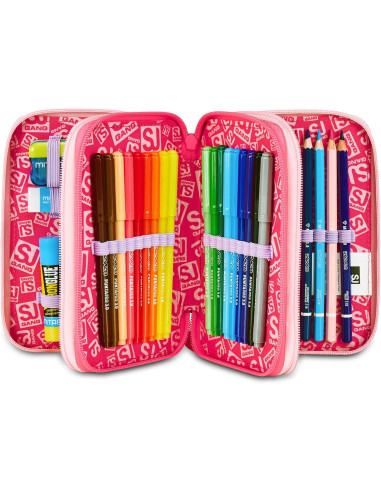 Seven - Astuccio 3 zip Cat Led