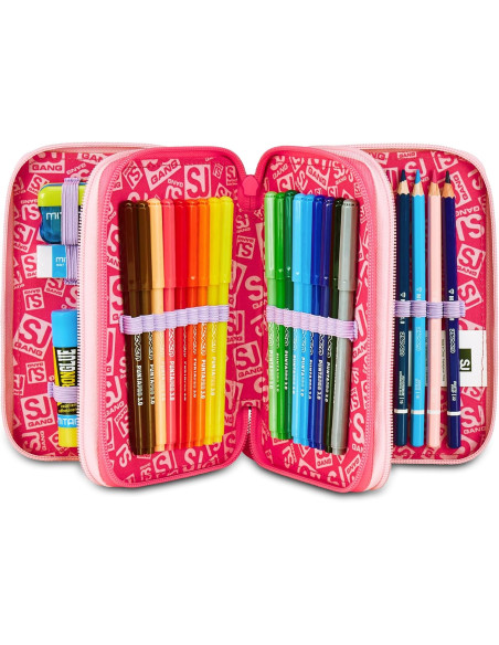 Seven - Astuccio 3 zip Cat Led