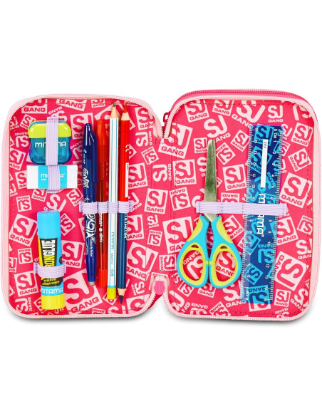 Seven - Astuccio 3 zip Cat Led