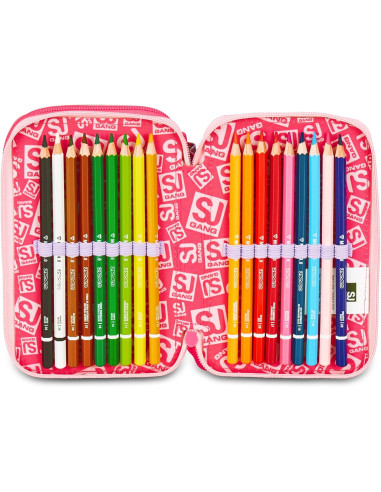 Seven - Astuccio 3 zip Cat Led