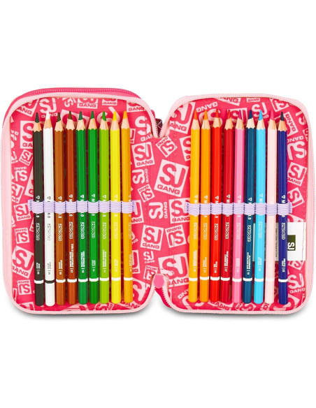 Seven - Astuccio 3 zip Cat Led