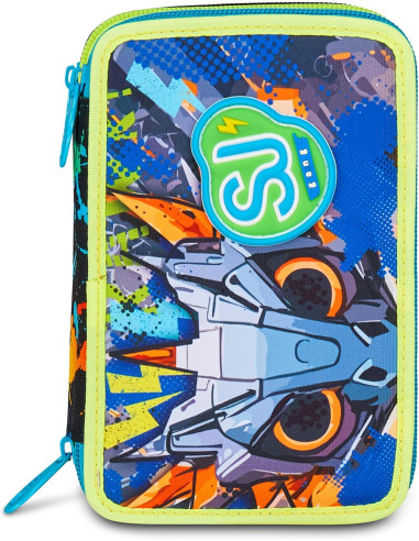 Seven - Astuccio 3 zip Led Look