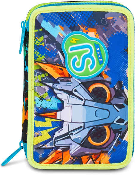 Seven - Astuccio 3 zip Led Look