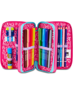 Seven - Astuccio 3 zip Plushy Rabbit 2