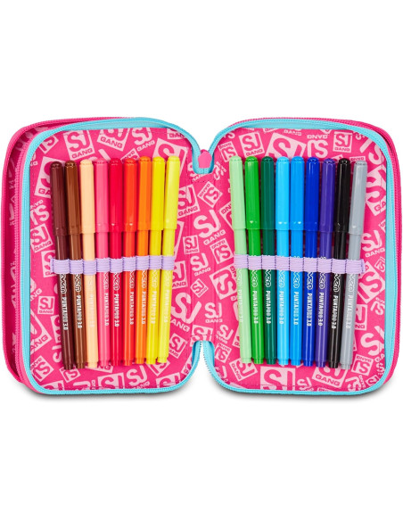 Seven - Astuccio 3 zip Plushy Rabbit