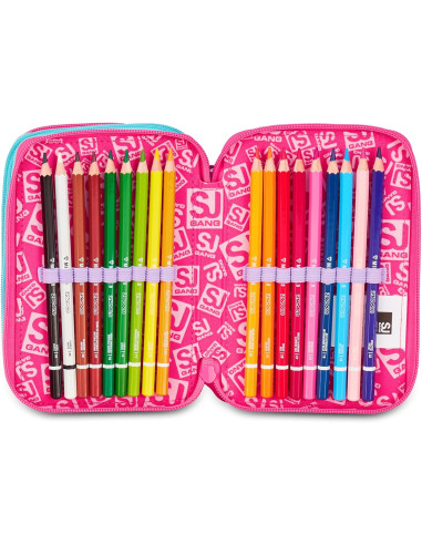 Seven - Astuccio 3 zip Plushy Rabbit