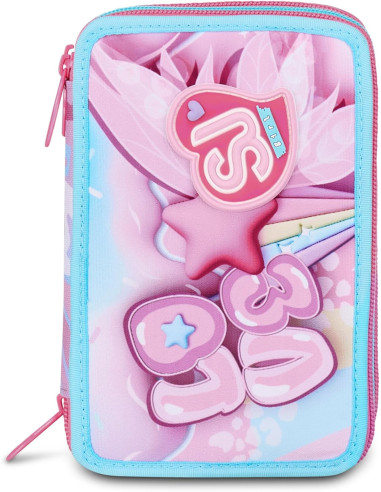 Seven - Astuccio 3 zip Plushy Rabbit