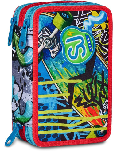 Seven - Astuccio 3 zip Shark Skate