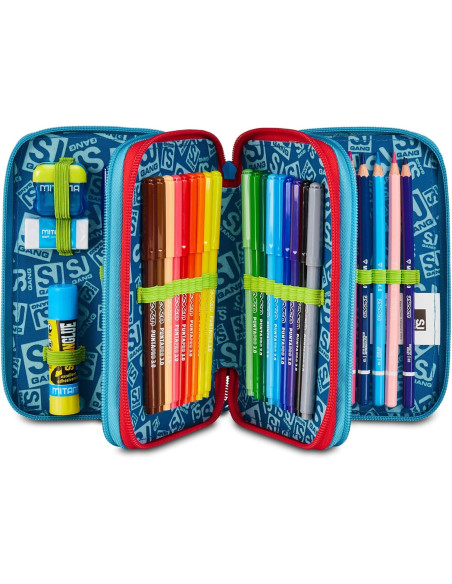 Seven - Astuccio 3 zip Shark Skate