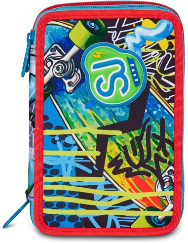 Seven - Astuccio 3 zip Shark Skate