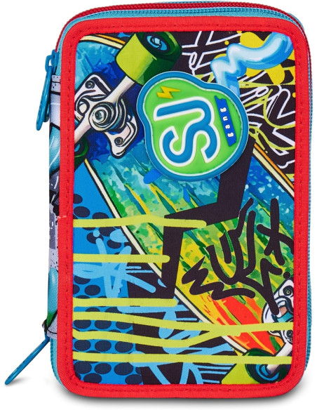 Seven - Astuccio 3 zip Shark Skate