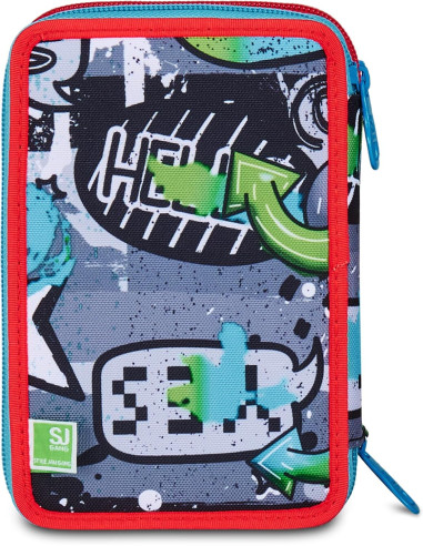 Seven - Astuccio 3 zip Shark Skate