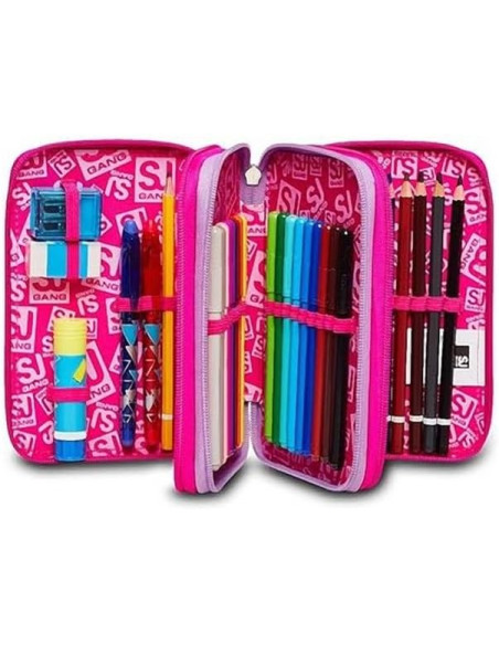 Seven - Astuccio 3 zip Heart Lolly