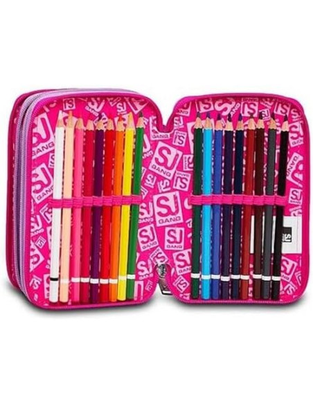 Seven - Astuccio 3 zip Heart Lolly