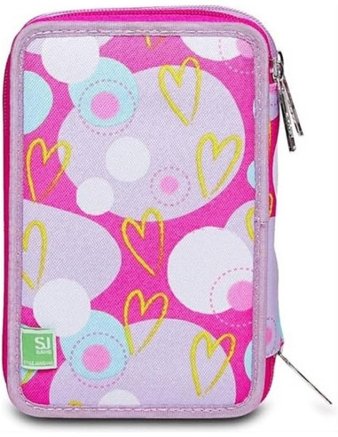 Seven - Astuccio 3 zip Heart Lolly
