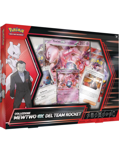 Pokemon collezione Mewtwo-EX del Team Rocket 