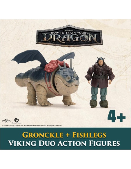 Dragons Draghi e Vichinghi Gronckle Fishlegs