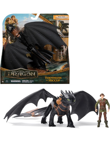 Dreamworks Dragons Toothless e Hiccup