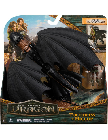 Dreamworks Dragons Toothless e Hiccup