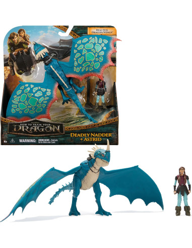 Dreamworks Dragons Deadly Nadder e Astrid