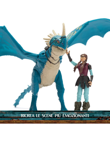 Dreamworks Dragons Deadly Nadder e Astrid