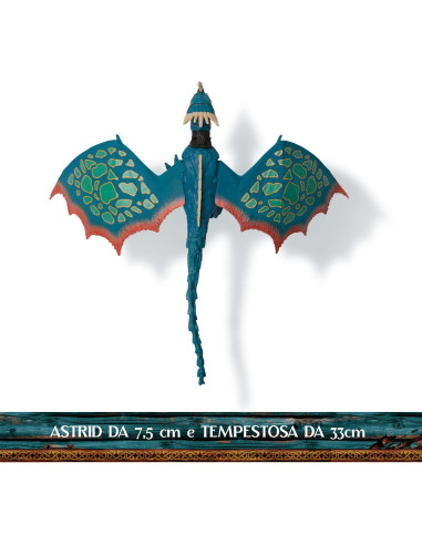 Dreamworks Dragons Deadly Nadder e Astrid