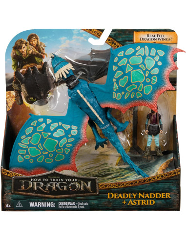 Dreamworks Dragons Deadly Nadder e Astrid