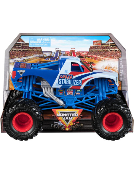 Monster Jam Veicoli 1 pack 1:24  Lucas Stabilizer