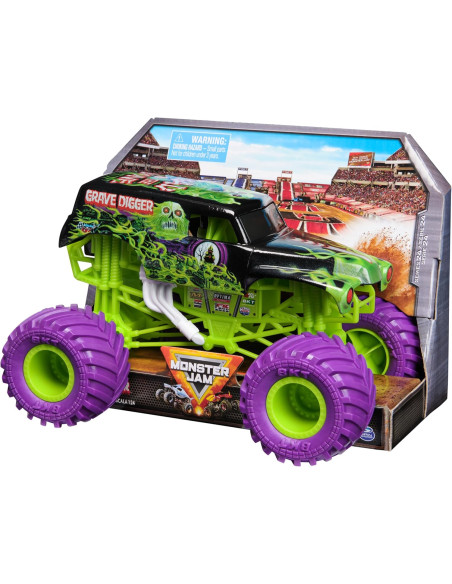 Monster Jam Veicoli 1 pack 1:24 Grave Digger