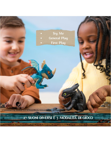 Dragons Mini Draghi Interattivi Deadly Nadder