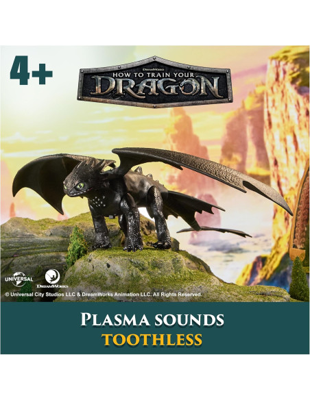Draghi da Battaglia Plasma Sounds Toothless