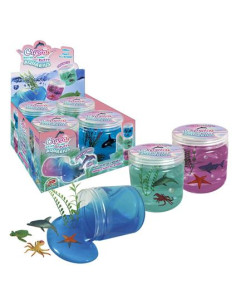 Crystal water slime Putty Aquari assortito