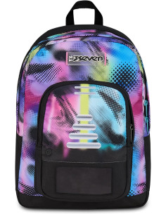 Seven - Zaino Freethink Write Down Fluo Fuxia