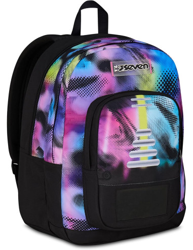 Seven - Zaino Freethink Write Down Fluo Fuxia
