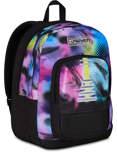 Seven - Zaino Freethink Write Down Fluo Fuxia